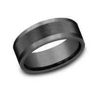 Dark Tantalum 'The Admiral' Wedding Band