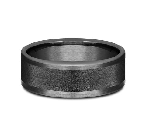 Dark Tantalum 'The Admiral' Wedding Band