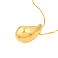 14Kt Yellow Gold Teardrop Pendant