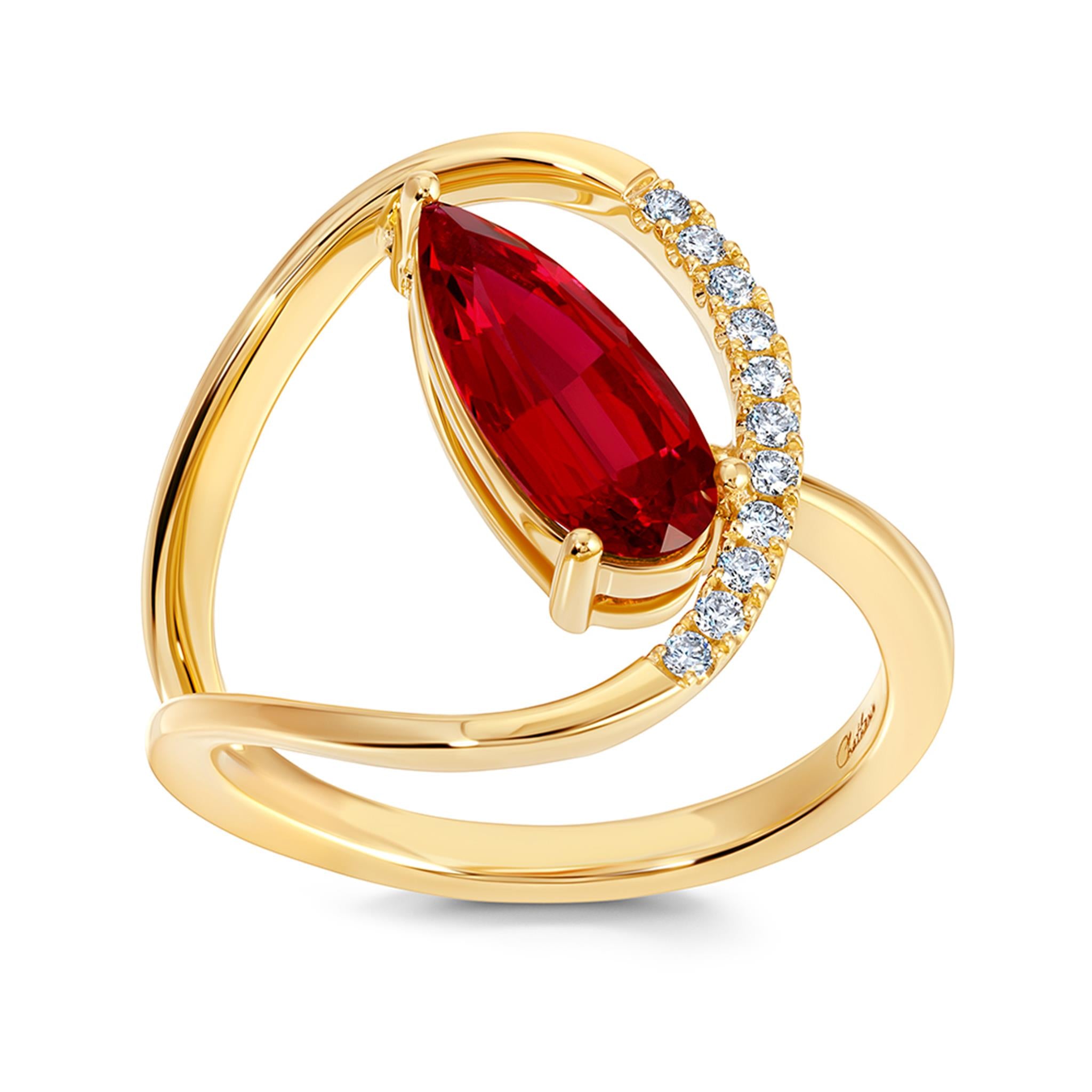 14K Yellow Solid Gold Mens Ruby Ring 9.00 Ctw – Avianne Jewelers