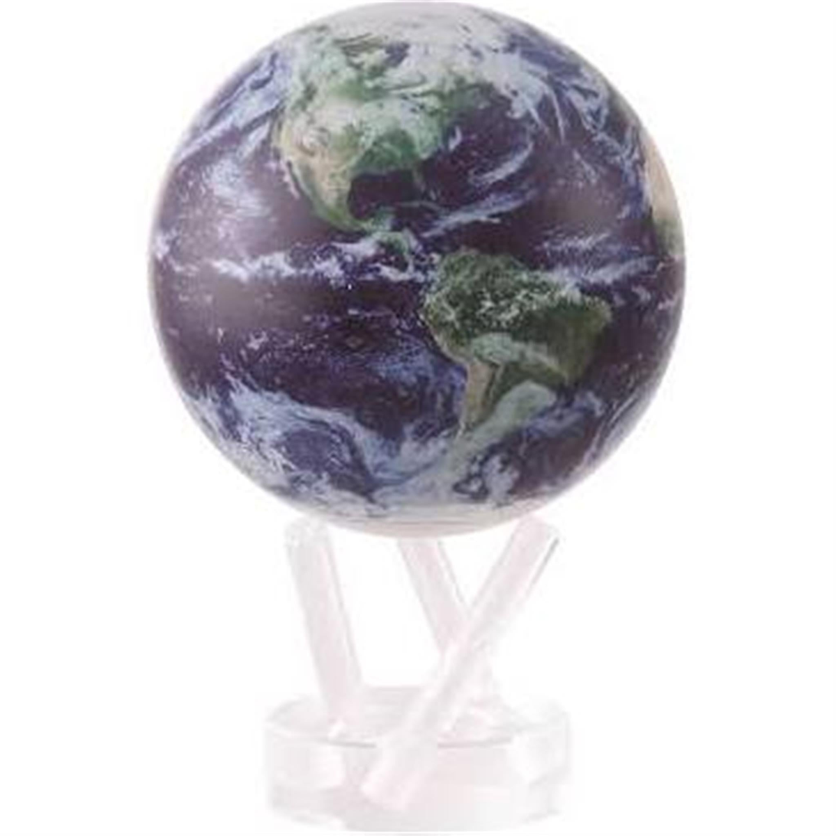 MOVA Globe - 4.5" Earth With Clouds with Acrylic Base