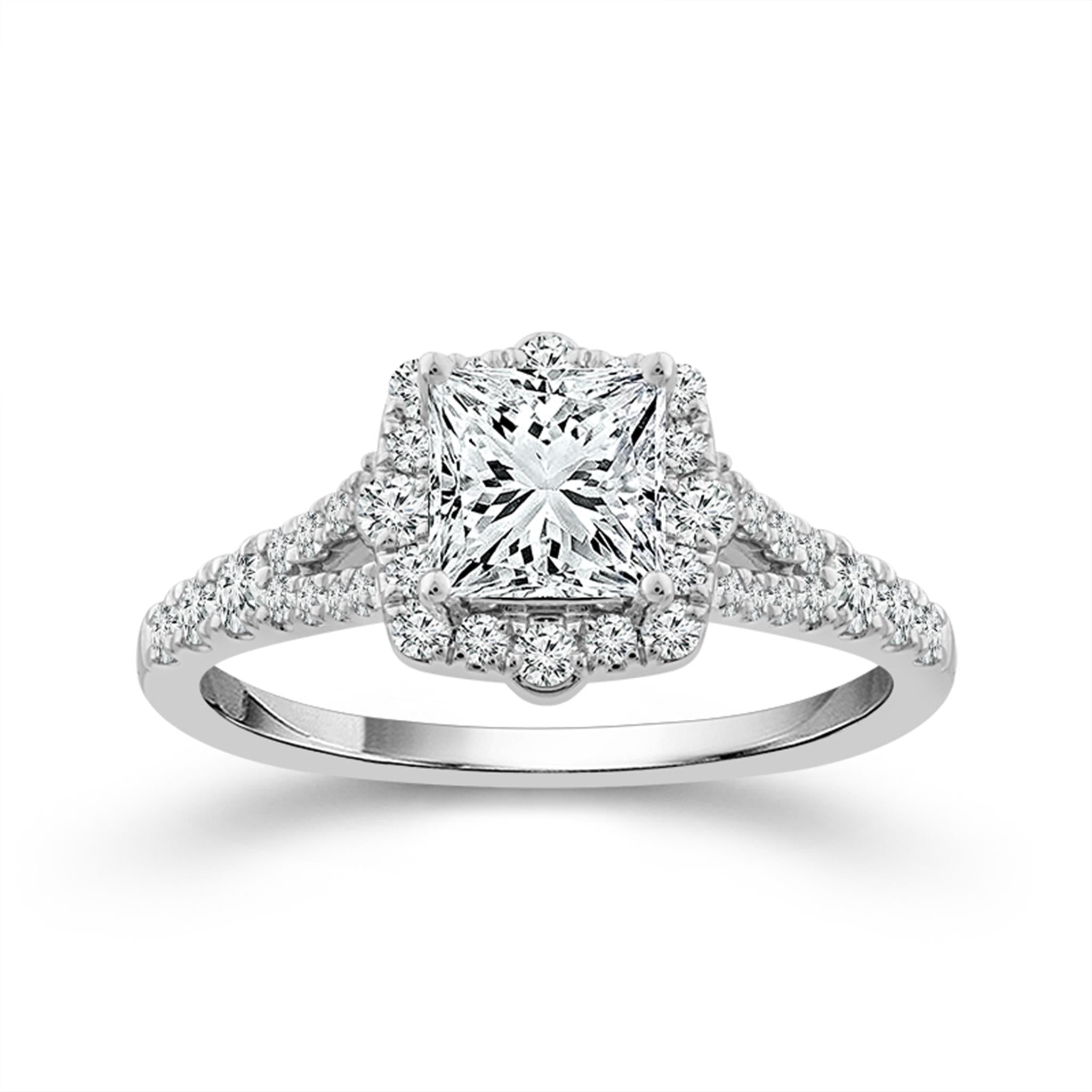 Halo Lab Grown Diamond Ring – Best Brilliance