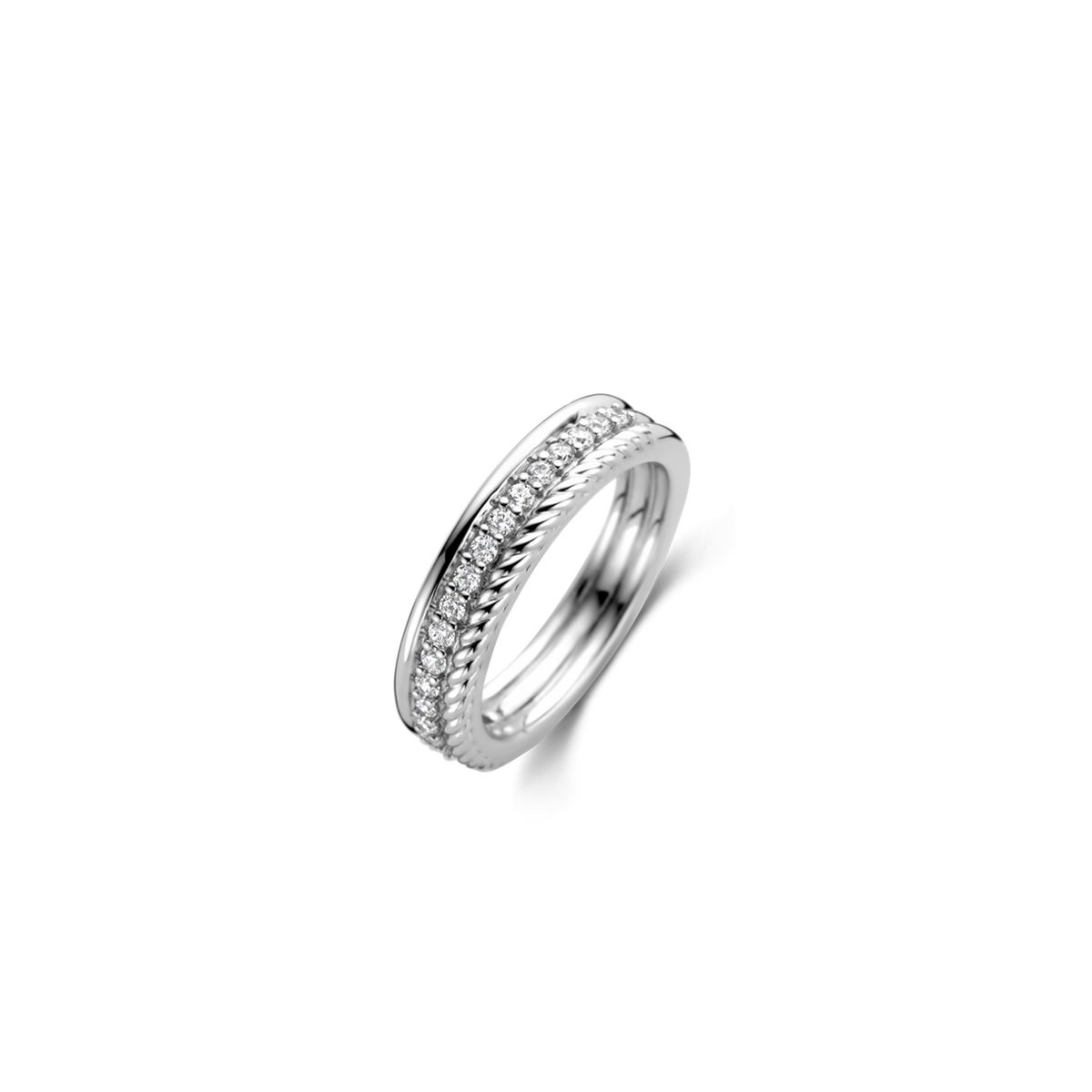 Ti Sento Milano Silver Stackable Fashion Ring