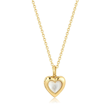 Ania Haie Sterling Silver with 14Kt Gold Overlay Mother's Day Necklace