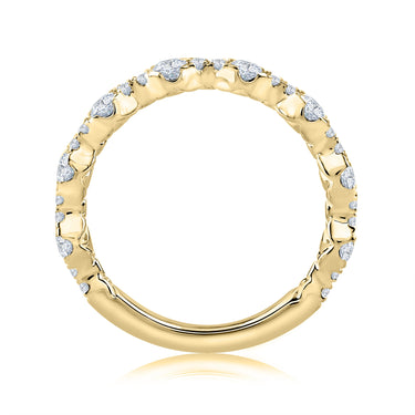 A.Jaffe Floating Bubble 0.73ctw Diamond Wedding Band