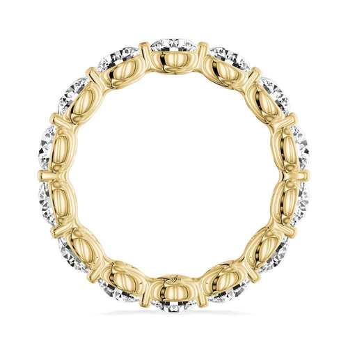 14Kt Yellow Gold Eternity Wedding Ring With 2.00cttw Natural Diamonds