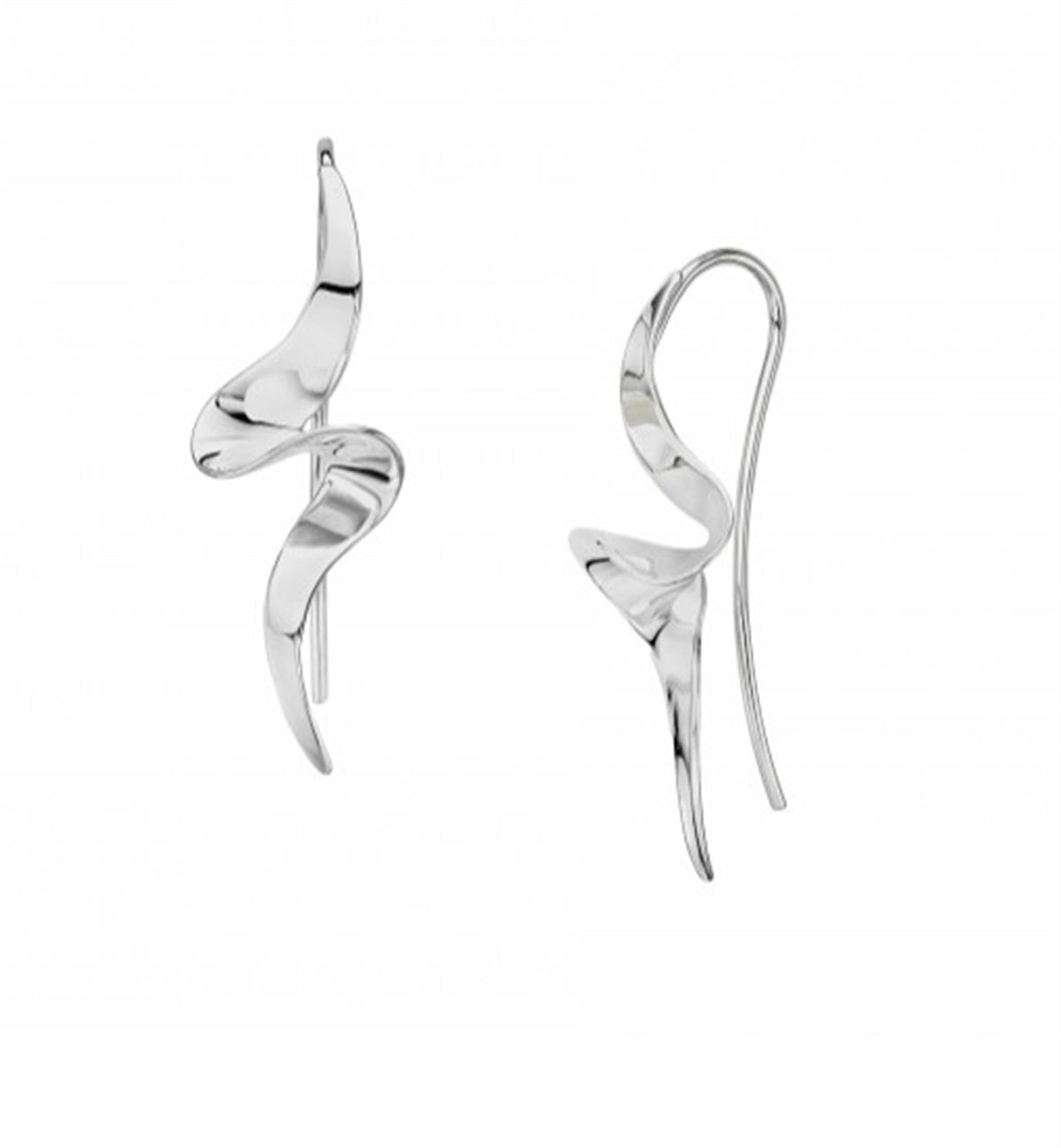 E.L. Designs Silver Passage Earrings