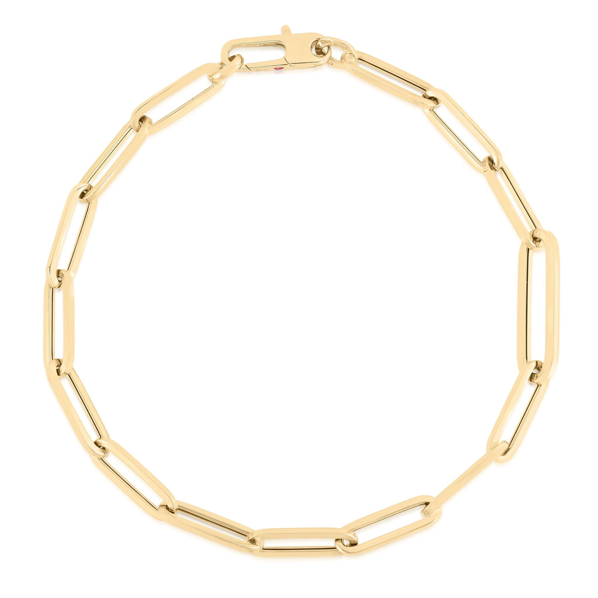 Roberto Coin 18K Yellow Gold Paperclip Link Bracelet