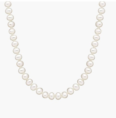Cultured pearl necklace