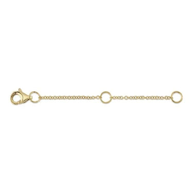 Shy Creations 14Kt Yellow Gold Jump-Ring Extender with Lobster Lock 2"