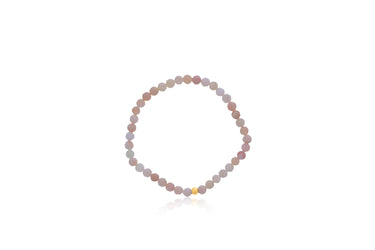Dee Berkley 4mm Faceted Pink Opal Bracelet