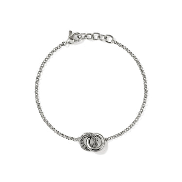 John Hardy Sterling Silver JH Essentials Interlocking Bracelet