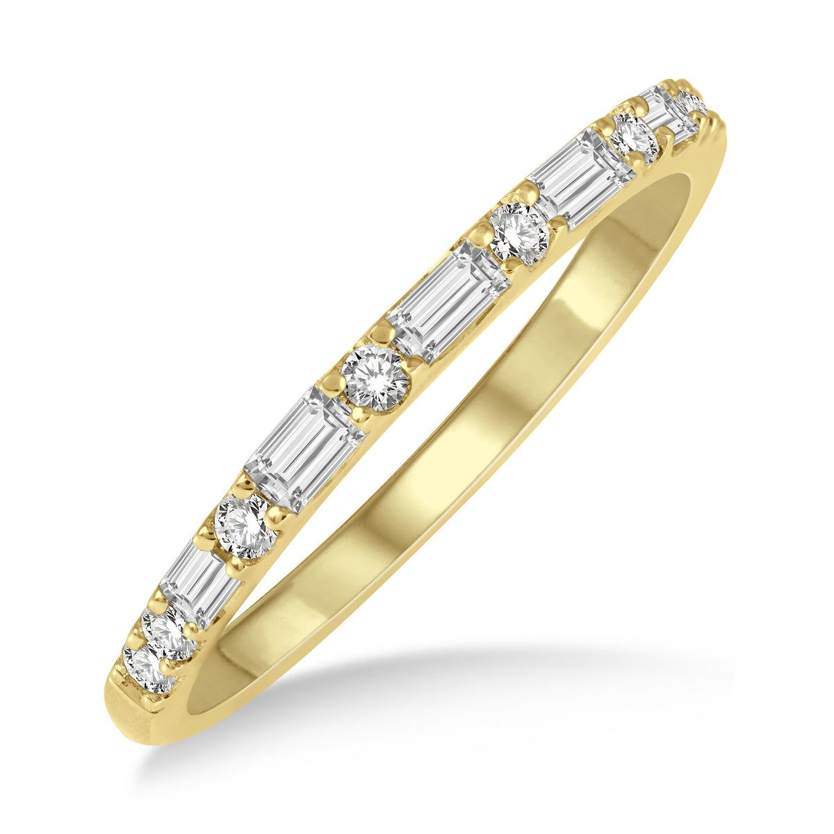 14Kt Yellow Gold Stackable 0.33cttw Diamond Anniversary Band