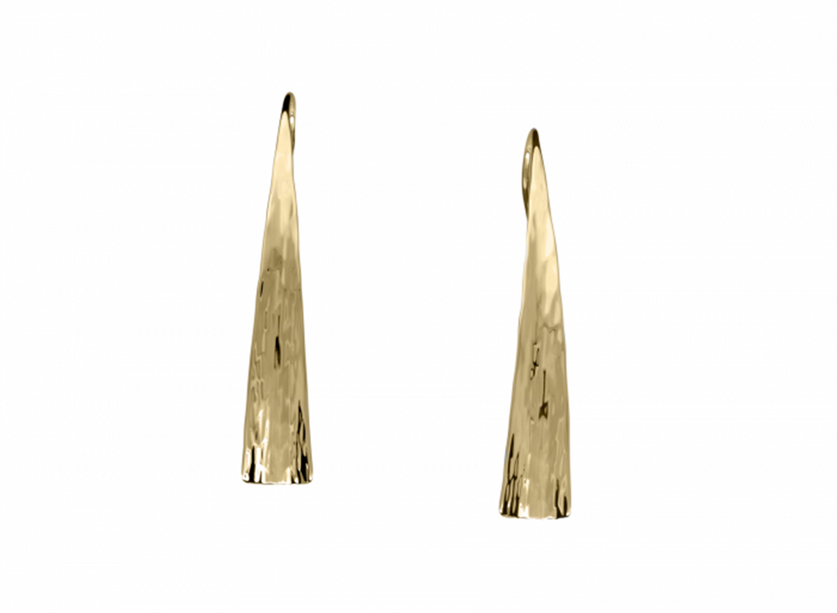 E.L. Designs Gold Waterfall Earrings