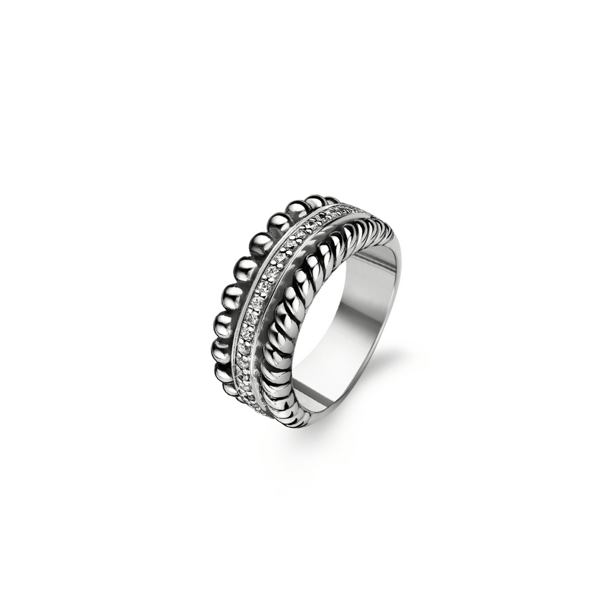 Sterling Silver Contemporary Fashion Ring