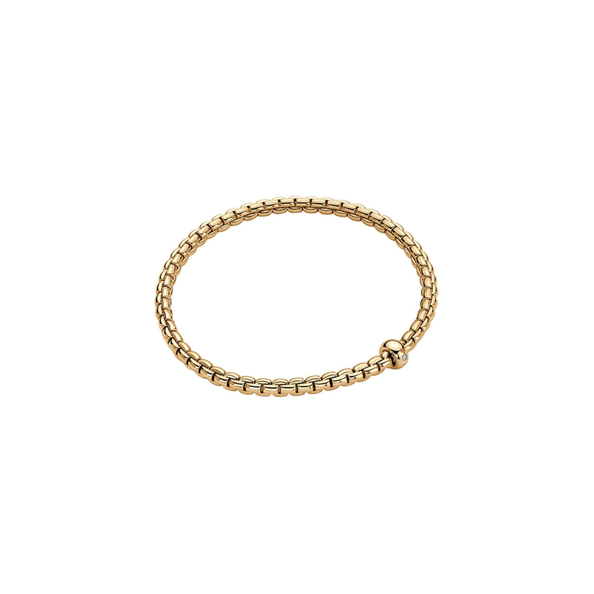 FOPE 18K Yellow Italian Gold EKA Flex-It Bracelet