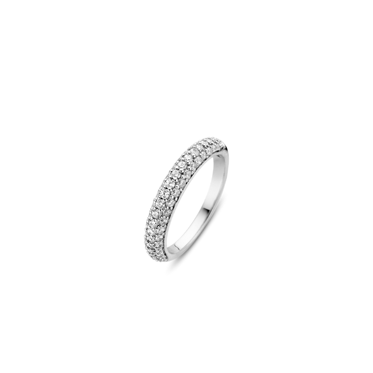 Ti Sento Milano Silver Cubic Zirconia Ring