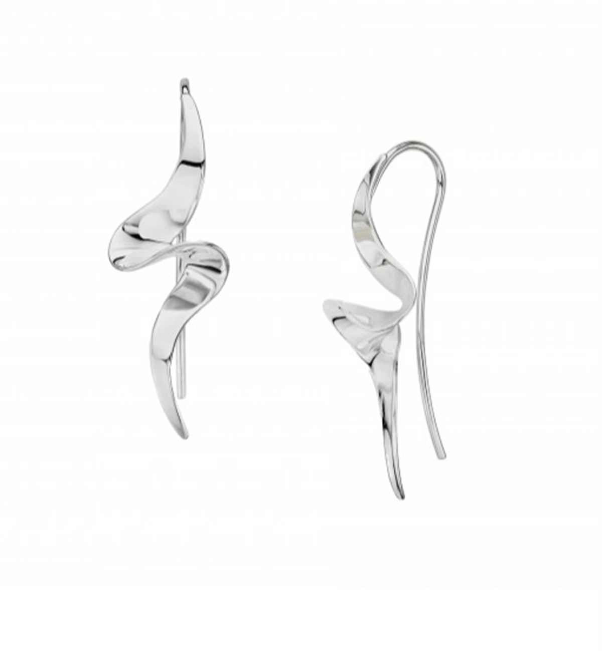 E.L. Designs Silver Passage Earrings