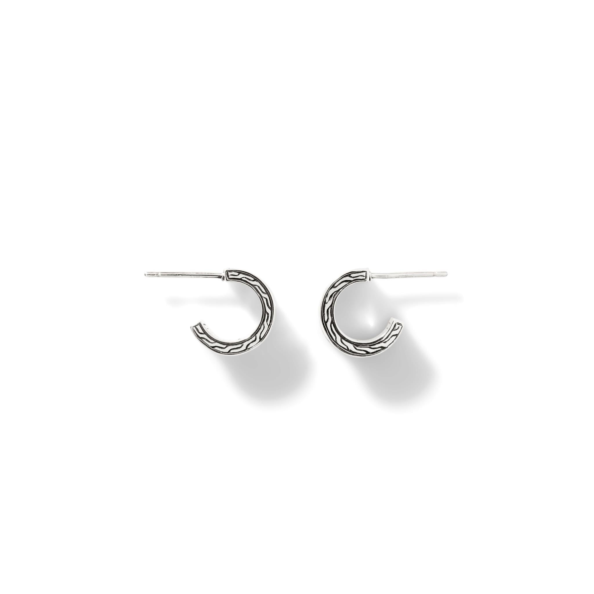 John Hardy Gold  Silver Palu J-Hoop Earring