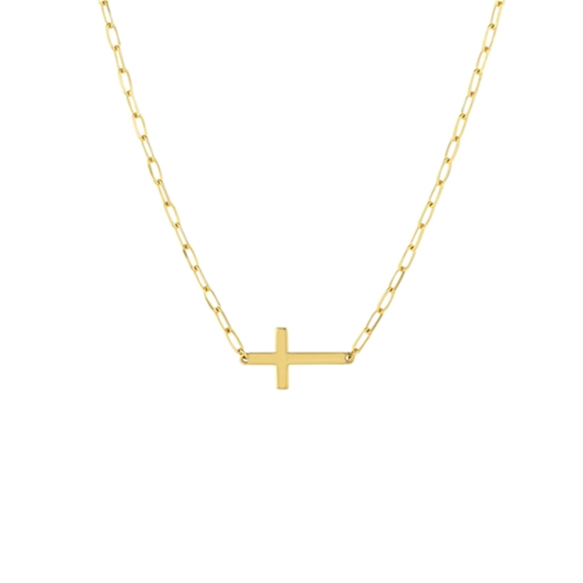 14Kt Yellow Gold Cross Pendant