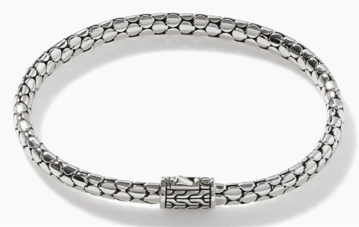 John Hardy Silver Slim Dot Chain Bracelet