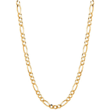 14Kt Yellow Gold 6mm Figaro Link Chain