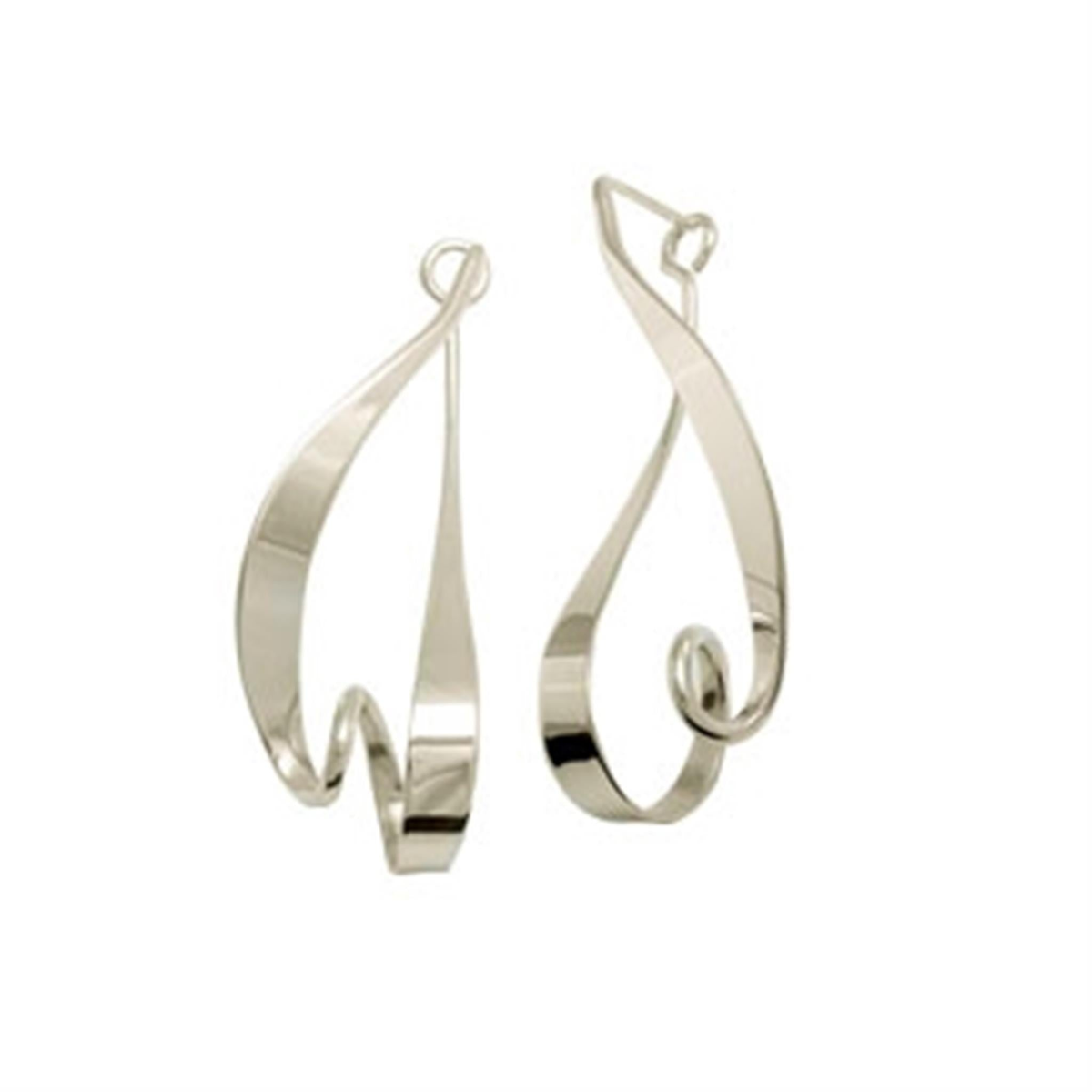 E.L. Designs Sterling Silver Kinetic Earrings