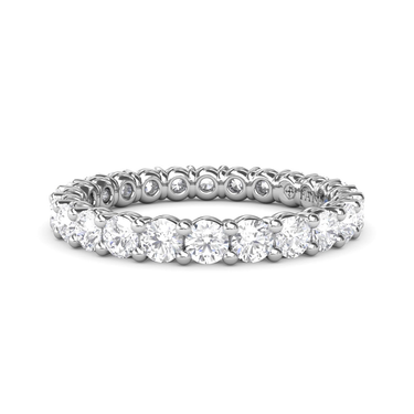 FANA 14Kt White Gold 1.44cttw Natural Diamond Eternity Anniversary Band