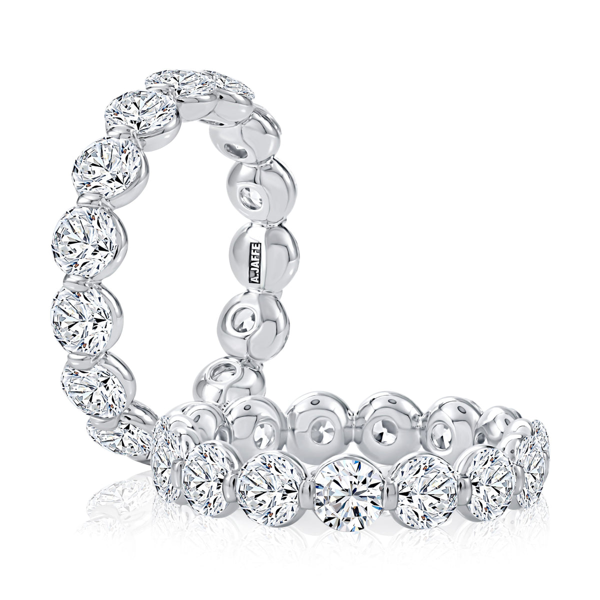 A.Jaffe Lotus Collection 4.95cttw Eternity Band