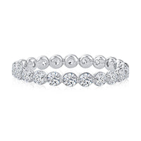 A.Jaffe Lotus Collection 1.10cttw Diamond Eternity Wedding Band