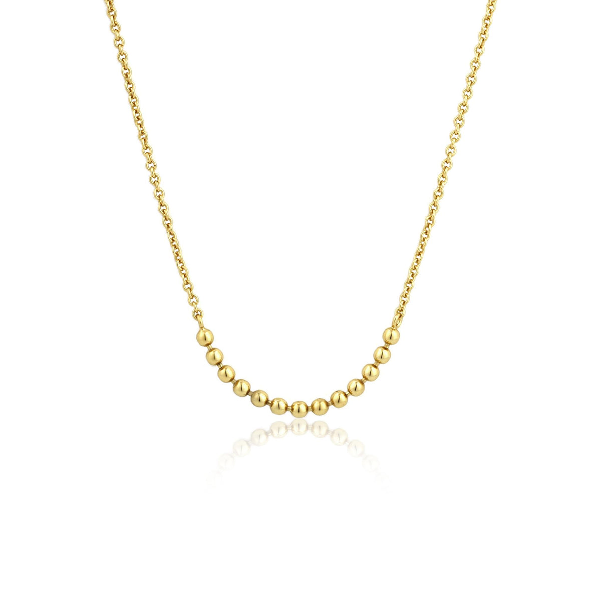 Sterling Silver Yellow Gold Contemporary Necklace