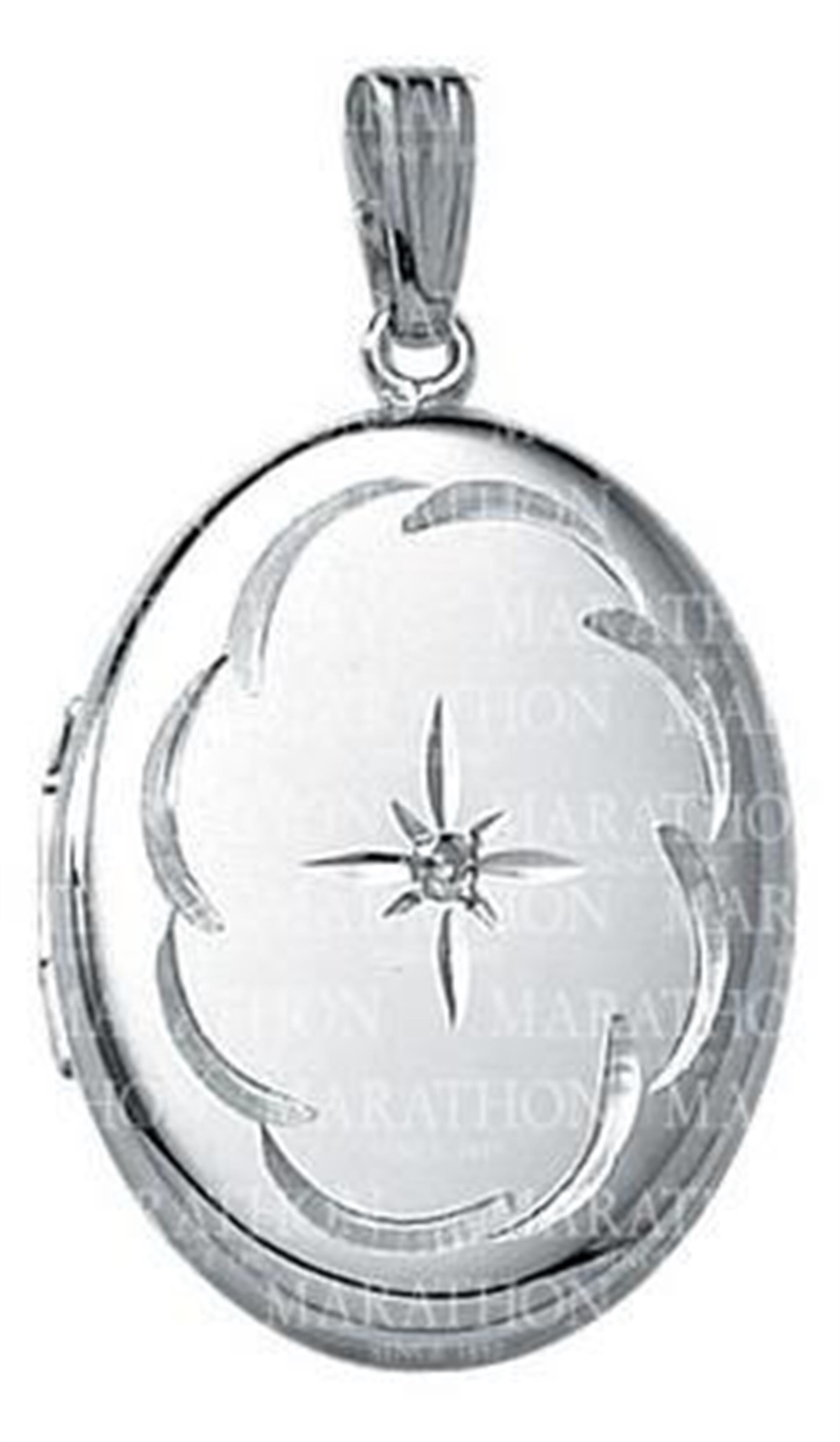 Sterling Silver Locket Pendant