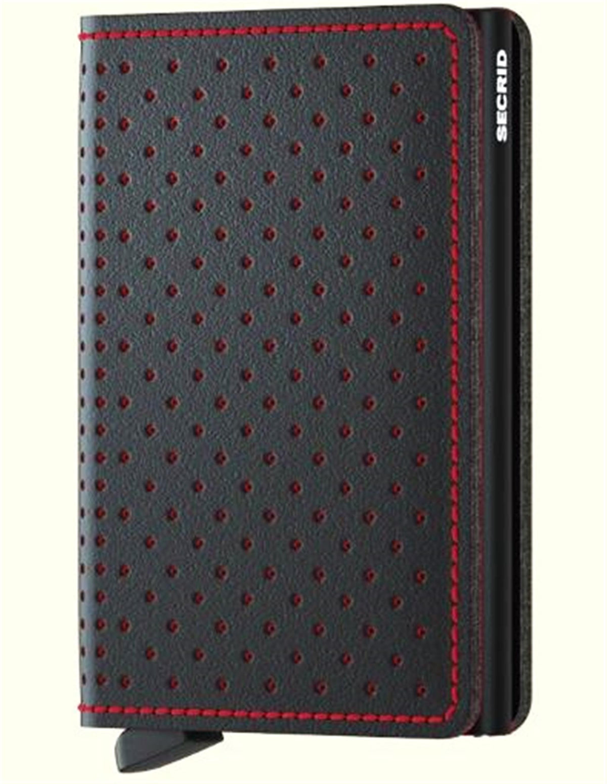 Secrid Slim Wallet - Perforated Collection - Red-Black