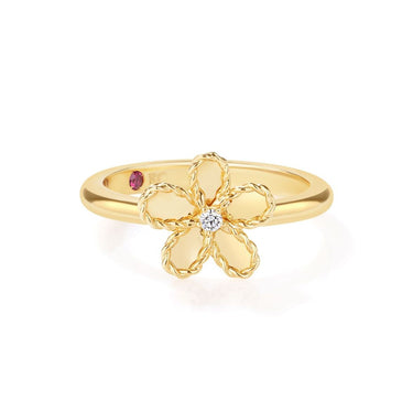 Roberto Coin 18Kt Yellow Gold Spring Ring