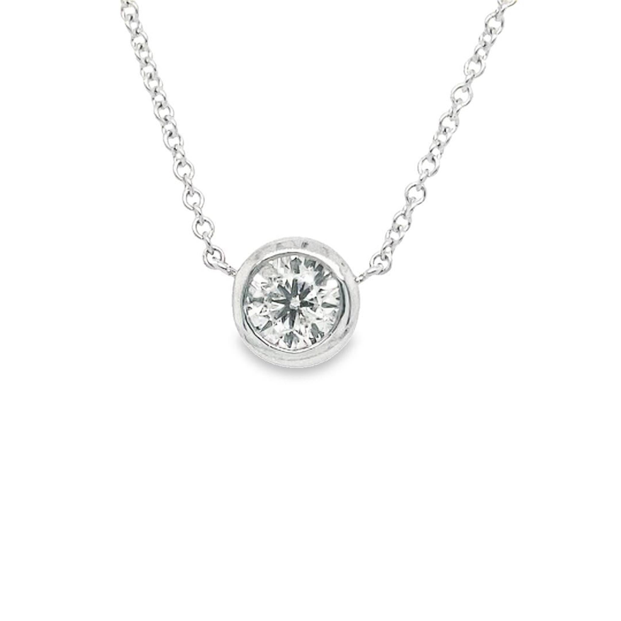 White gold shop pendant only