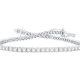 White gold curved wedding band with pavé diamond accents