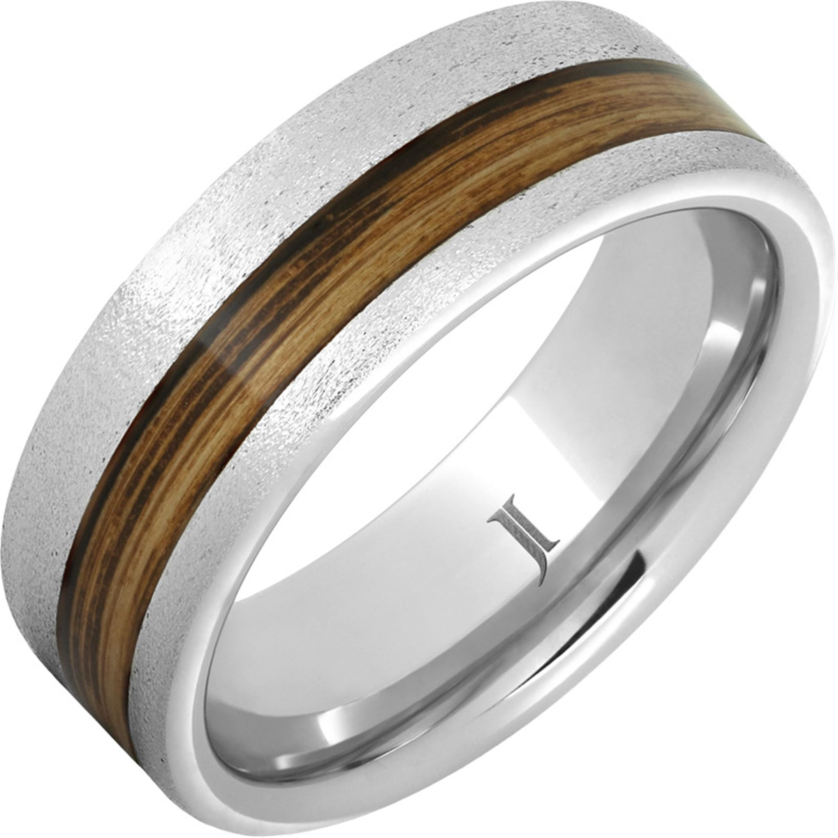 Serinium Engraved Wedding Band