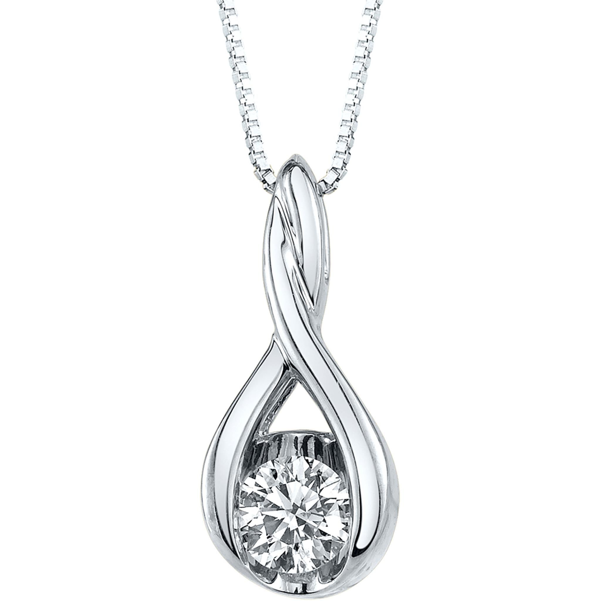 14 W WEAVE SOL Pendant 0.25cttw Natural Diamonds