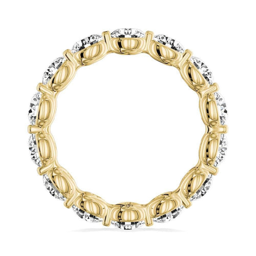 14Kt Yellow Gold Eternity Wedding Ring With 2.00cttw Natural Diamonds