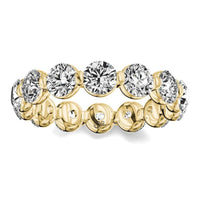 14Kt Yellow Gold Eternity Wedding Ring With 2.00cttw Natural Diamonds