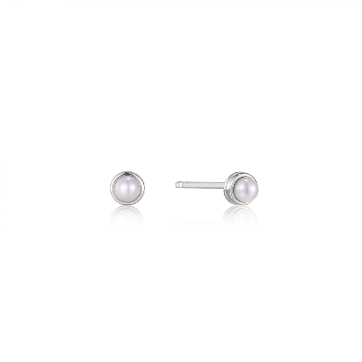 Ania Haie Pearl Cabochon Stud Earrings