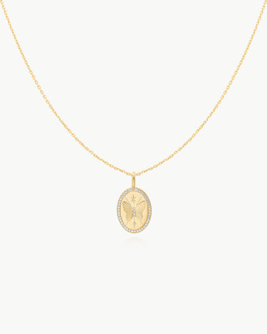Ania Haie 14Kt Gold Overlay Butterfly Pendant Necklace