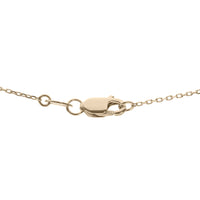 14Kt Yellow Gold Akoya Cultured Pearl Pendant with a Natural Diamond
