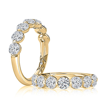 A.Jaffe Lotus Collection 1.40ctw Diamond Wedding Band