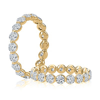 A.Jaffe Lotus Collection 1.71ctw Diamond Eternity Wedding Band