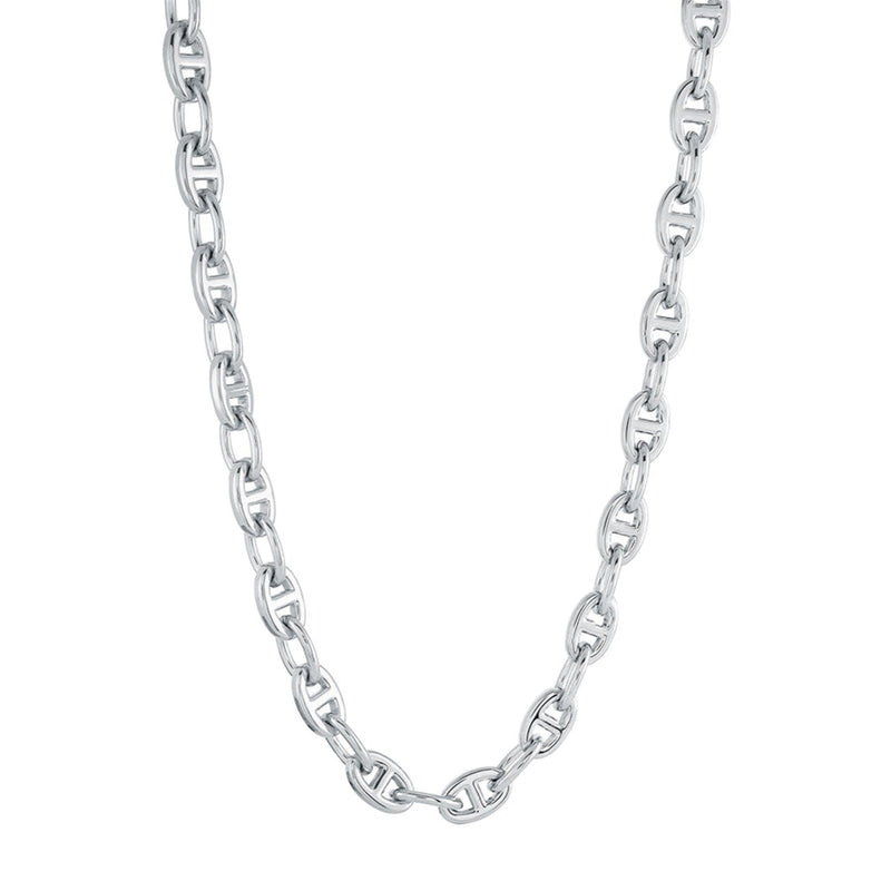 Italgem Stainless Steel Mariner Link Chain Necklace – Lasker Jewelers