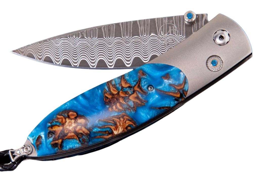 William Henry - Monarch 'Blue Pine' Pocket Knife