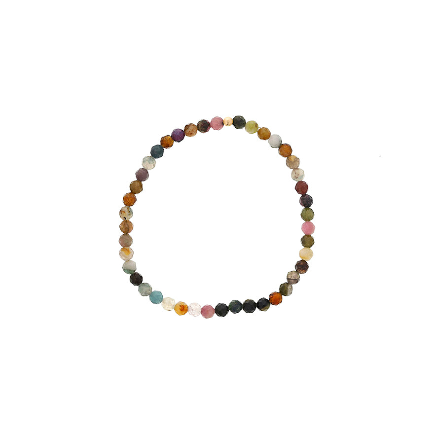Dee Berkley 4mm Faceted Tourmaline Bracelet