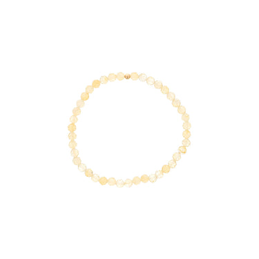 Dee Berkley 4mm Faceted Citrine Bracelet