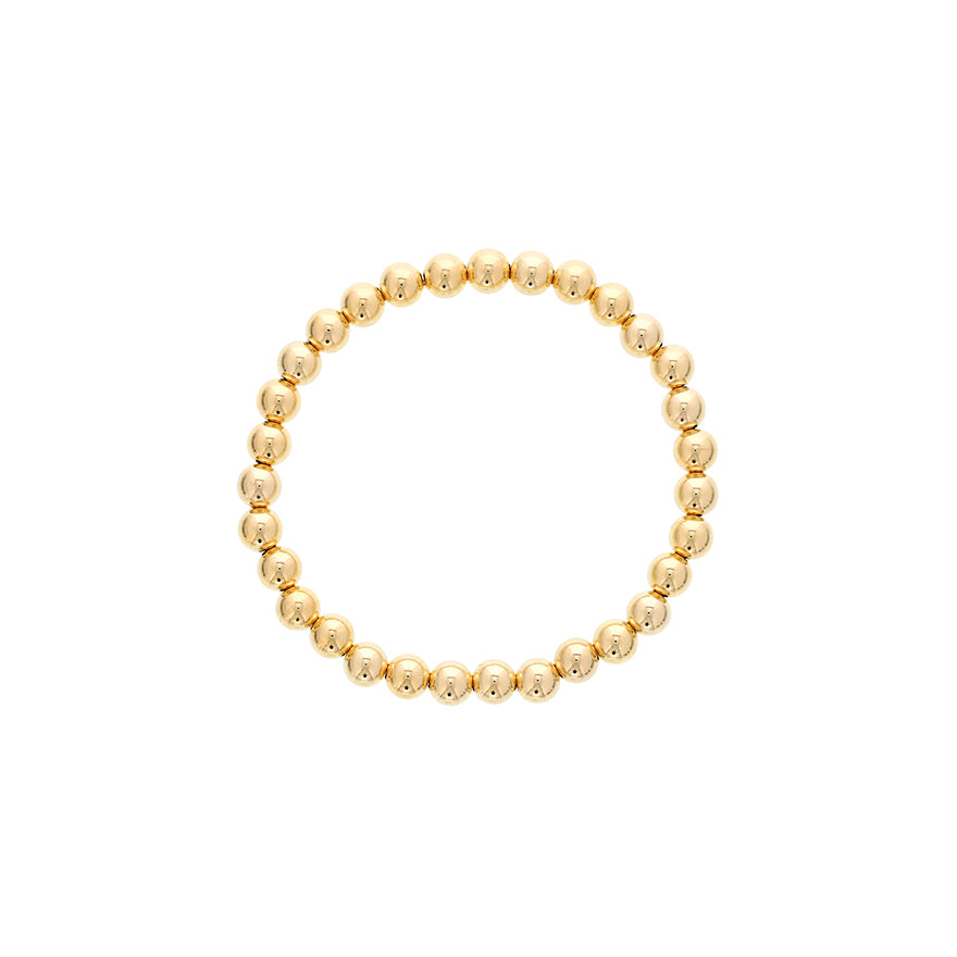Dee Berkley 6mm Gold Filled Shine Bright Bracelet